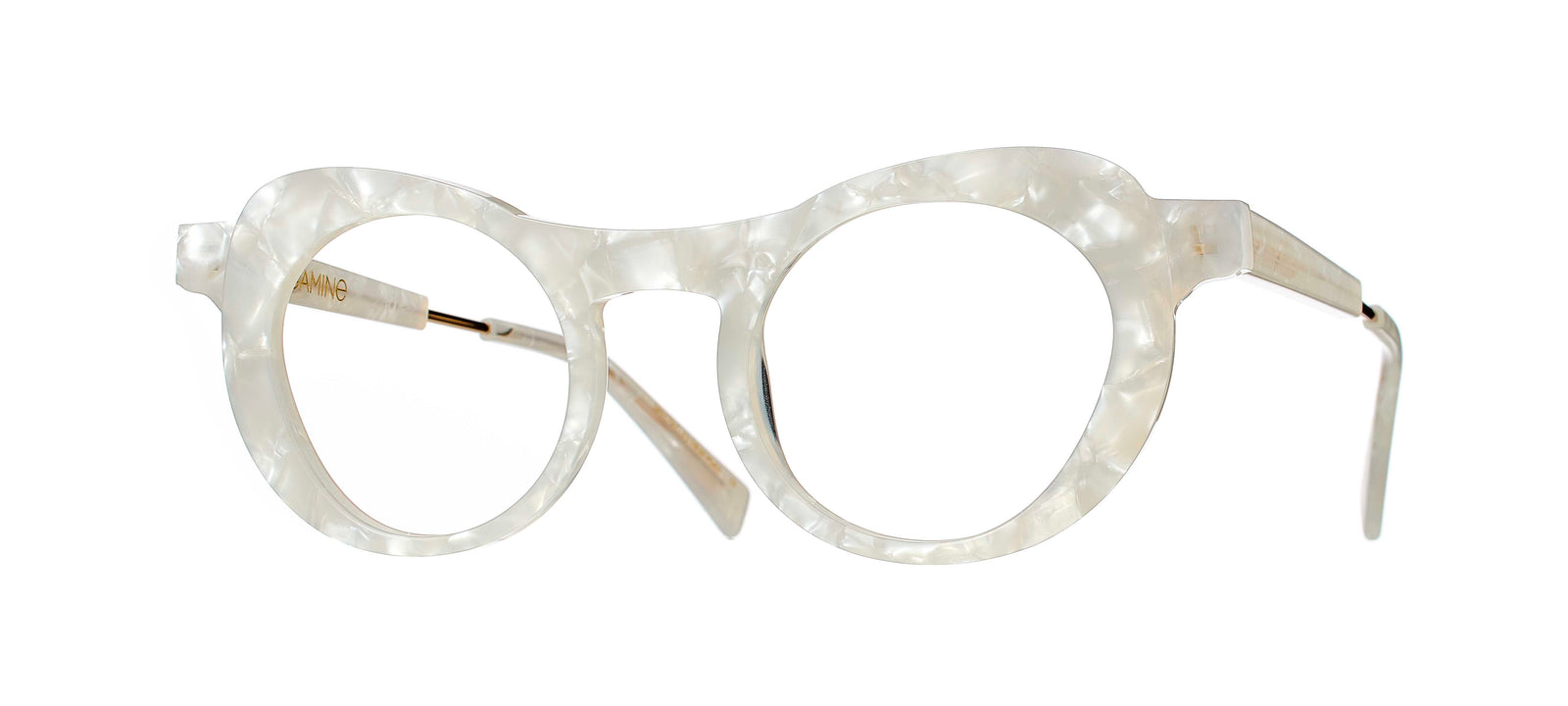 メガネ GAMINE Gamine - PIGALLE - milky lilac solid PIGALLE – GAMINE SPECTACLES NEW YORK