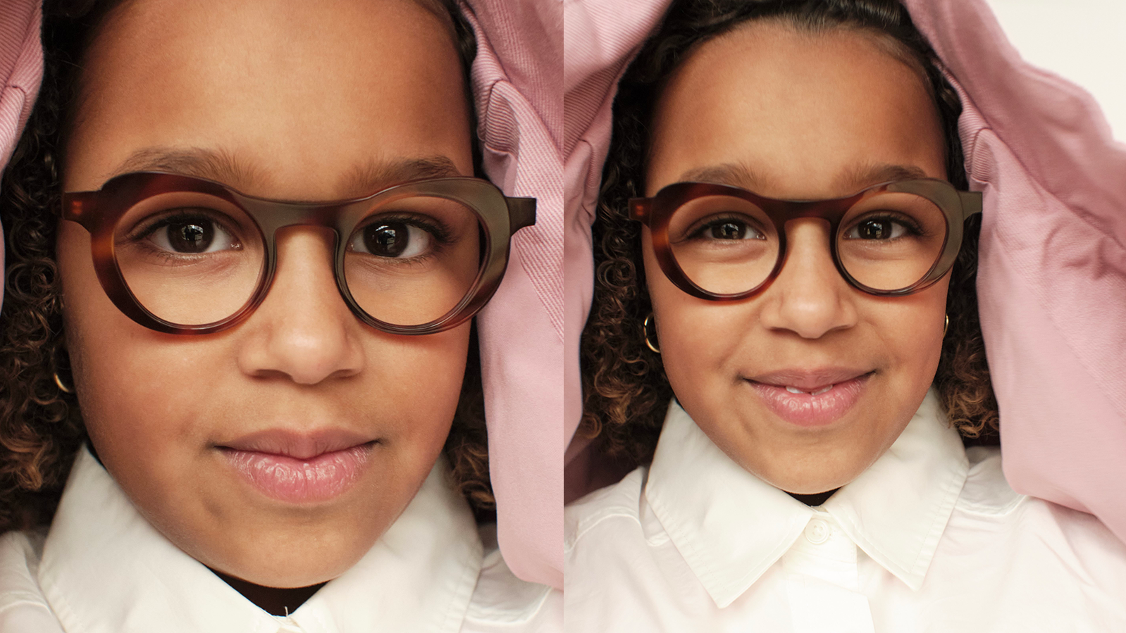 メガネ GAMINE Gamine - PIGALLE - milky lilac solid x Kids Pigalle – GAMINE SPECTACLES NEW YORK