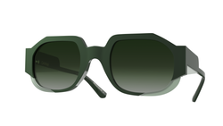 Little Havana Green by Gamine NYC Eyewear - Trendy women's sunglasses, combining comfort and style. Tomboy and vintage shape. Lunettes de soleil de créateurs pour femme, style  vintage couleur vertes.