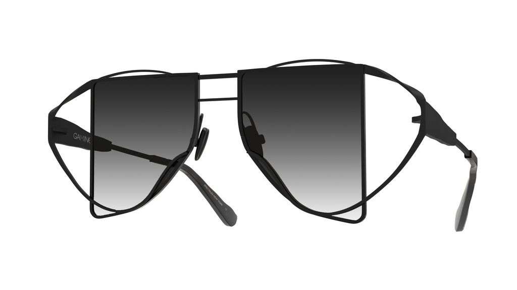 メガネ GAMINE FW25 Gamine - WYNWOOD - black (WYNWOOD BLACK) Gamine Wynwood wnd.1b Sunglasses Black - eye-oo.com