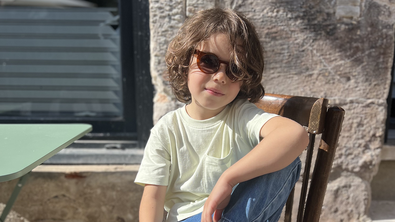 fukushima kids - Trendy kids sunglasses from the Gamine NYC Kids Collection, ensuring a fashionable look.