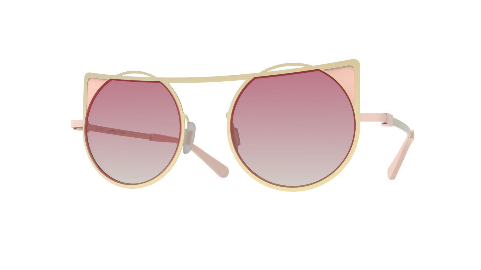 メガネ GAMINE Gamine - Condesa con.5gd.dh - glossy gold/havana CONDESA – GAMINE SPECTACLES NEW YORK
