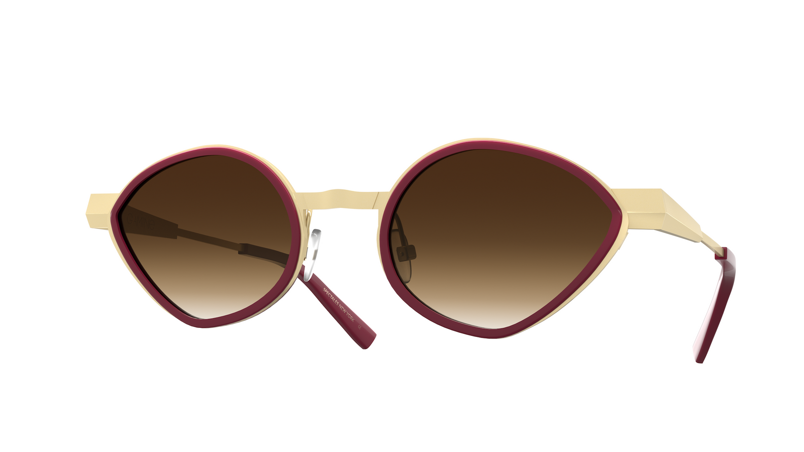 サングラス GAMINE Gamine - East village evg.1b-c - bianco EAST VILLAGE – GAMINE SPECTACLES NEW YORK